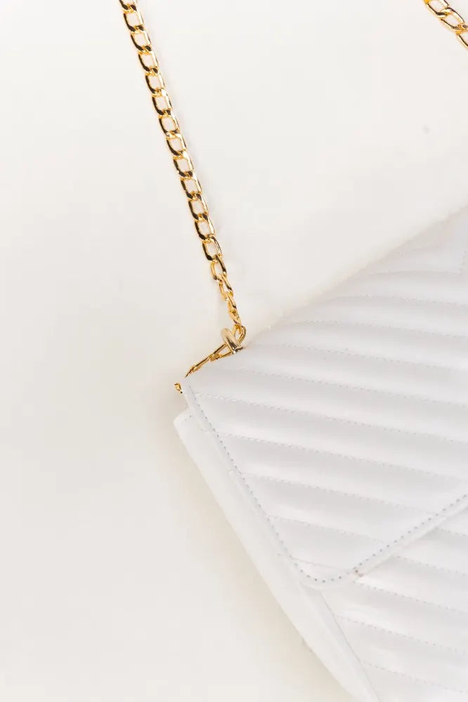 White Shoulder Bag Ladies hand bags StyleGuru 