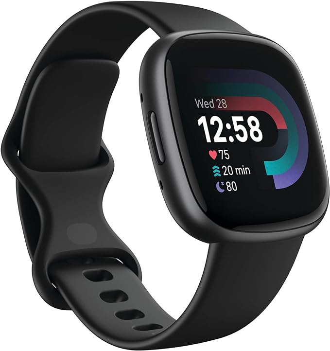 Fitbit Versa 4 Fitness Smartwatch with Daily Readiness, GPS, 24/7 Heart Rate, 40+ Exercise Modes, Sleep Tracking and more Smart Watch StyleGuru 